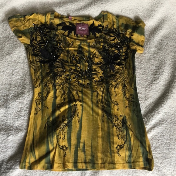 Roar Tops - Yellow shirt
